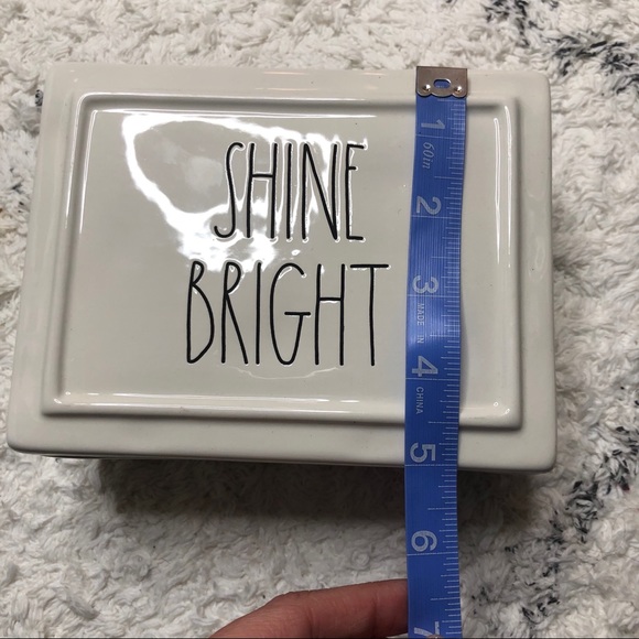 Rae Dunn jewelry box Shine Bright container - Picture 5 of 8